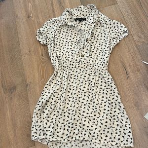 Topshop mini floral dress